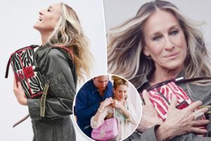 Sarah Jessica Parker nods to Carrie Bradshaw in Fendi handbag campaign