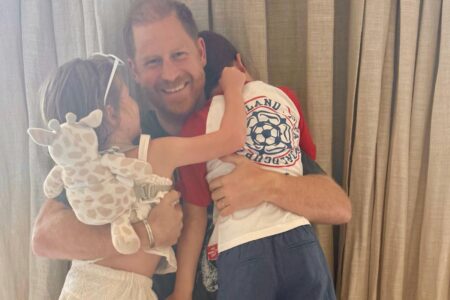 Prince Harry and Meghan Markle’s son, Archie, rocks England soccer shirt ahead of UK trip