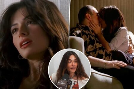 Sarah Shahi swoons over ‘hot’ ‘Sopranos’ scene with James Gandolfini
