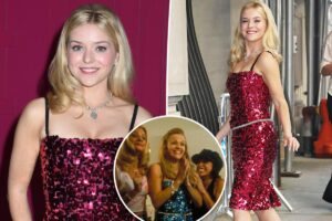 ‘Legally Blonde’ prequel star Lexi Minetree channels Elle Woods in pink sequins