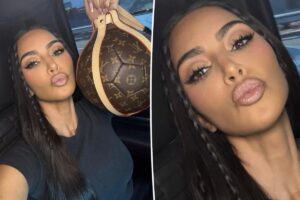 Kim Kardashian carries rare Louis Vuitton soccer ball for World Cup 2026