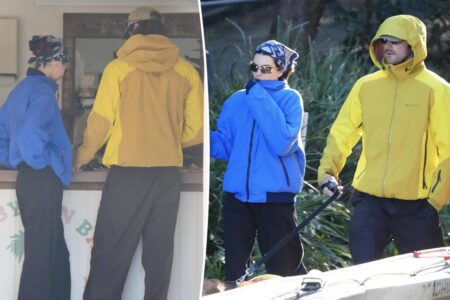 Kendall Jenner and Jacob Elordi coordinate during Australia getaway