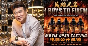 Jack Neo issues casting call for upcoming Ah Boys to Firemen movie