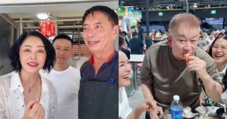 Henry Thia, Cherie Lim visit Huang Yiliang at his stall, Cassandra See says he’s misunderstood, Entertainment News