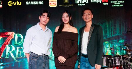 Mark Lee, Korean actor Kang Yul star in new trilingual microdrama, talk about filming gun scene on rooftop, Entertainment News