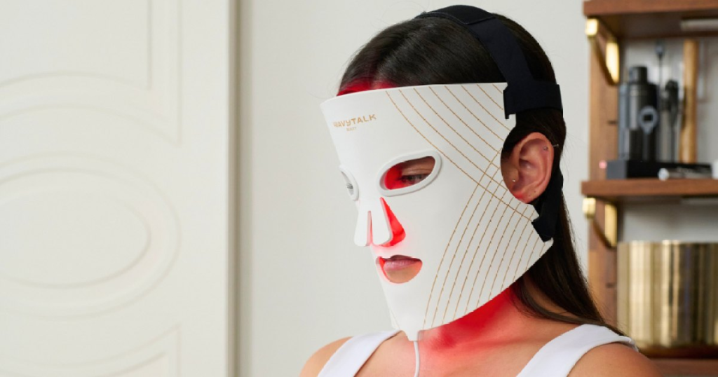 Wrinkles and Fine Lines? This Red Light Therapy Mask Reveals Smoother and Brighter Skin