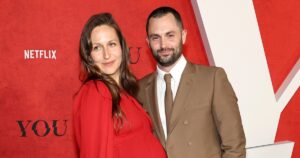 Penn Badgley’s Wife Domino Kirke Thanks Him for Not Agreeing to Divorce in Playful Father’s Day Post
