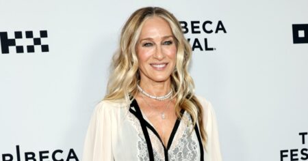 Sarah Jessica Parker’s NYC Street Outfit Is Polarizing, but Her Woven Bag Sure Isn’t