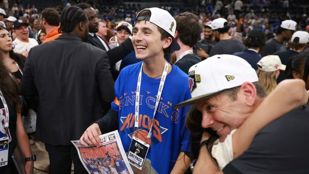 Spike Lee, Timothée Chalamet, Ben Stiller Celebrate Knicks’ NBA Finals Win: “Way Rather This Than the Oscars”