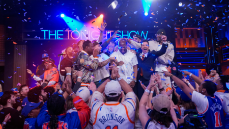 Jimmy Fallon, Jon Stewart, Seth Meyers and Jimmy Kimmel Revel in Knicks Win: “It All Feels Bigger Than Just Sports”