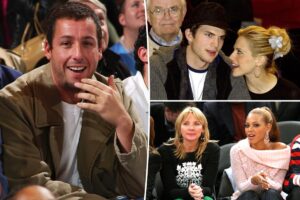 Look back at Knicks’ A-list celebrity row from years past, including team’s last NBA Finals appearance in 1999