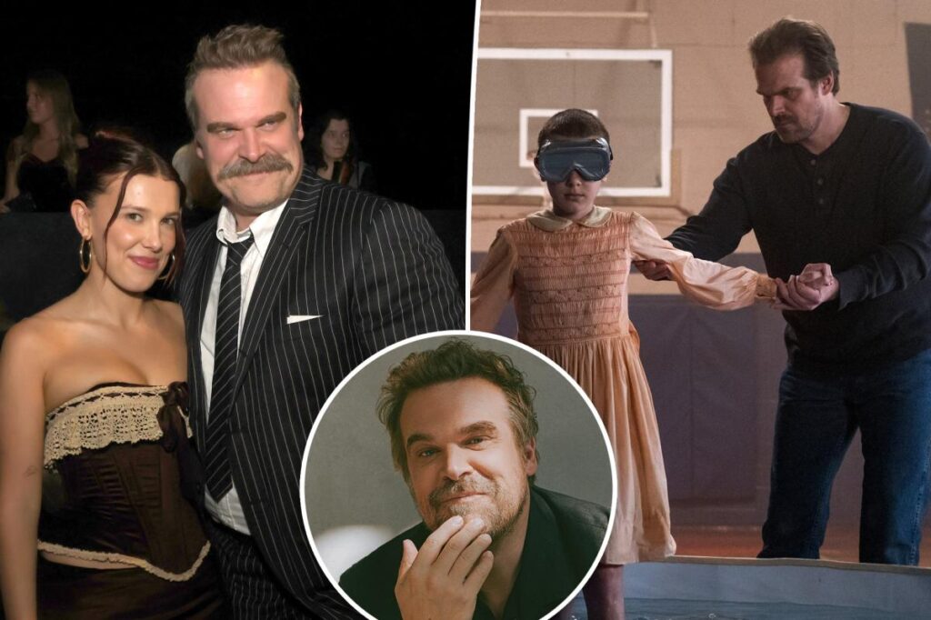 David Harbour admits to Millie Bobby Brown tension on ‘Stranger Things’ set