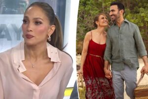 Jennifer Lopez shuts down Brett Goldstein dating question on ‘Today’ with Savannah Guthrie