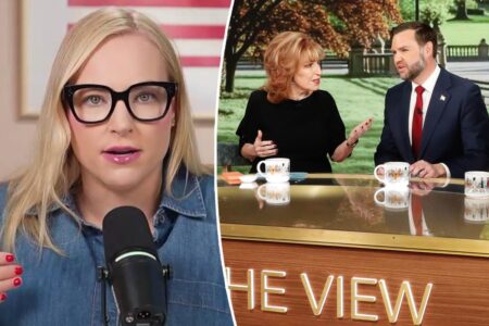 Meghan McCain bulldozes ‘s–tty’ ‘View’ co-hosts over ‘undisciplined’ JD Vance interview