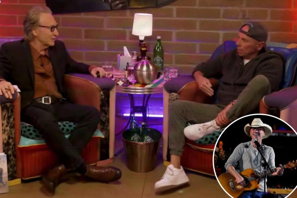 Kenny Chesney tells Bill Maher the key reason he refuses to tell his listeners how to vote