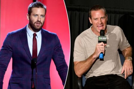 Armie Hammer compares his Hollywood exile to being crucified