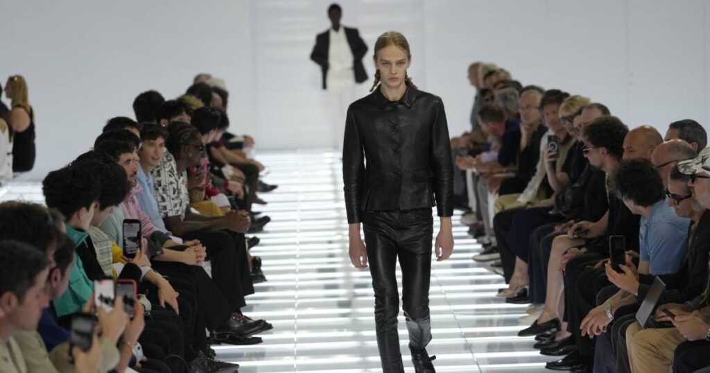 Prada serves up luxury fashion’s version of pasta pomodoro at Milan Fashion Week