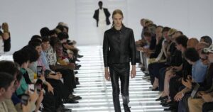 Prada serves up luxury fashion’s version of pasta pomodoro at Milan Fashion Week