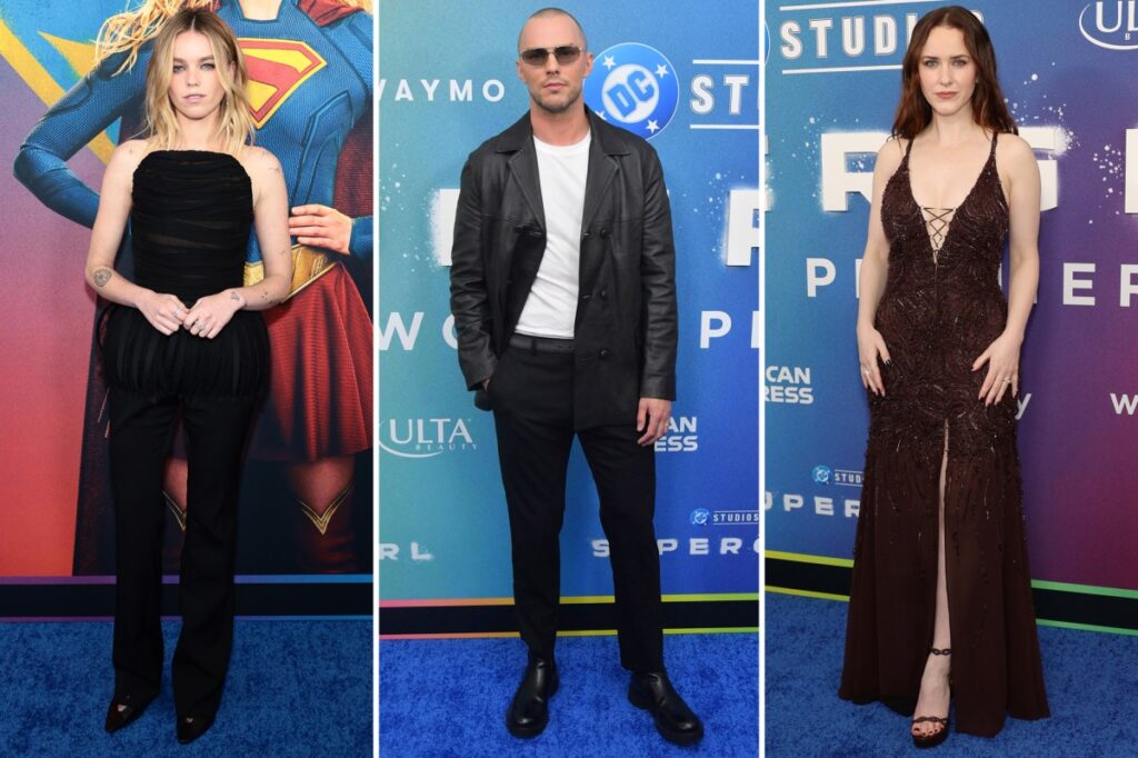 ‘Supergirl’ NY premiere red carpet: Milly Alcock, Nicholas Hoult, Rachel Brosnahan and more