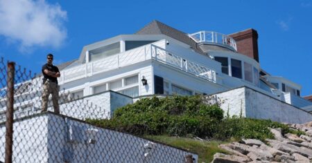 In Taylor Swift’s beach town, every clue becomes a wedding rumour