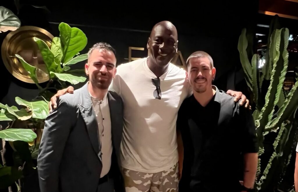 Michael Jordan spotted in Costa del Sol