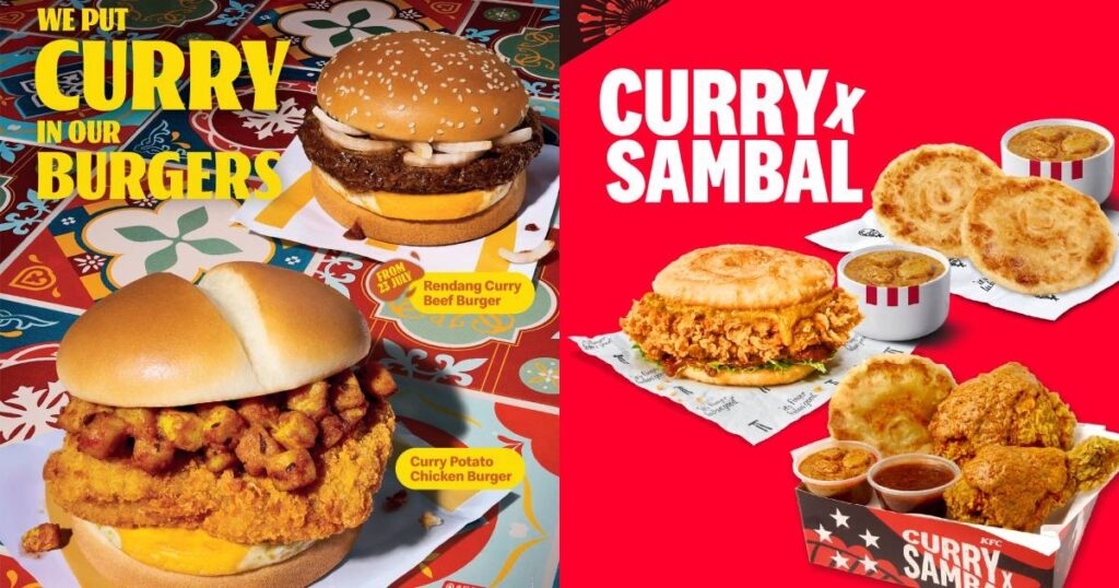 Battle of the burgers: KFC, McDonalds serve up curry menu items this National Day, Lifestyle News