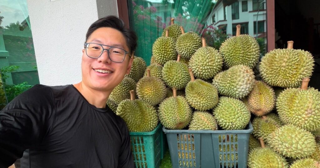 Realtor sells durians from Pasir Ris landed home, earns up to $100k per season, Lifestyle News