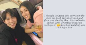 Nick Teo, Hong Ling encounter earthquake for 1st time in Chengdu: ‘Our sense of crisis was probably not the best’, Entertainment News