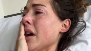 Louise Thompson reveals she spent just five minutes a day with newborn son Leo as she tells how her traumatic birth left them struggling to bond