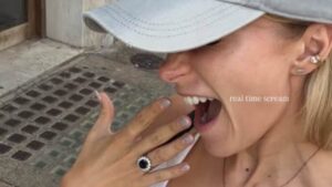 Verity Bowditch is engaged! Made In Chelsea star flashes her huge diamond ring as she celebrates her musician fiancé Cameron Jack’s proposal