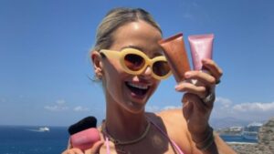 Vogue Williams reveals she has been kicked out of supermarkets after walking into them in a bikini