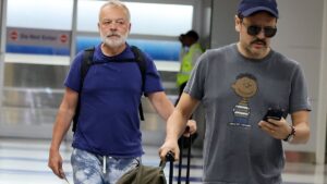 Weary A-listers descend on New York as Taylor Swift and Travis Kelce’s wedding celebrations begin TODAY… see the eccentric guest list taking shape for blockbuster MSG bash