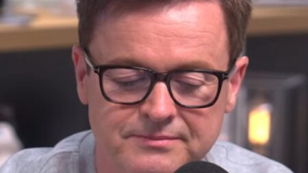 Declan Donnelly breaks down in tears as he tells pal Ant McPartlin ‘it will be OK’ in emotional letter to his younger self amid the star’s battle with alcohol, drug addiction and drink-driving ordeal