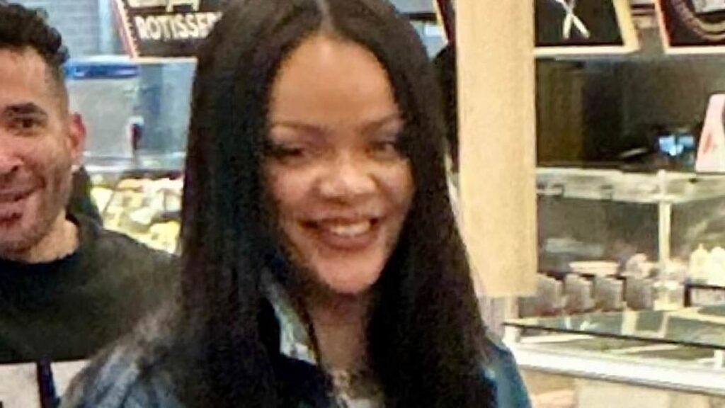 Rihanna turns heads as she goes grocery shopping in heels in LA after boyfriend A$AP Rocky embarrassed her with crass sex comment at concert