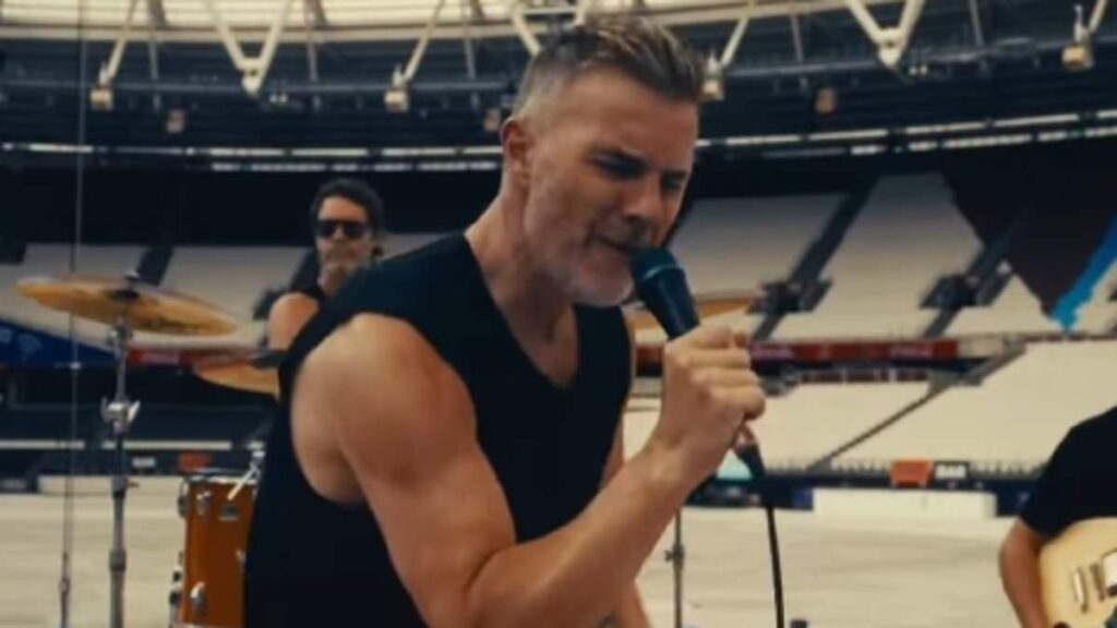 Gary Barlow, 55, sends fans wild with his incredible glow up as he plugs Take That’s new single after checking into £6.5k wellness clinic to prepare for The Circus Tour