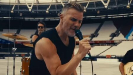 Gary Barlow, 55, sends fans wild with his incredible glow up as he plugs Take That’s new single after checking into £6.5k wellness clinic to prepare for The Circus Tour