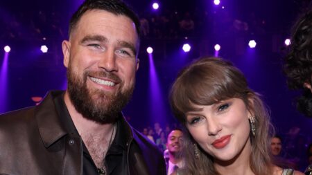 The custom wedding favor Taylor Swift and Travis Kelce gave guests includes one of the singer’s iconic lyrics