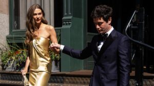 Karlie Kloss attends Taylor Swift and Travis Kelce’s star-studded wedding celebration with husband Joshua Kushner after rumored feud with pop superstar