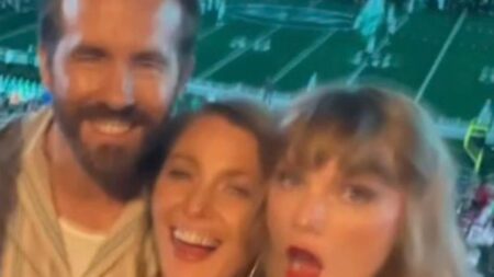 Ryan Reynolds shuns Taylor Swift wedding controversy as he shares support for Canada – amid wife Blake Lively’s FURY over snub from former pal’s nuptials to Travis Kelce
