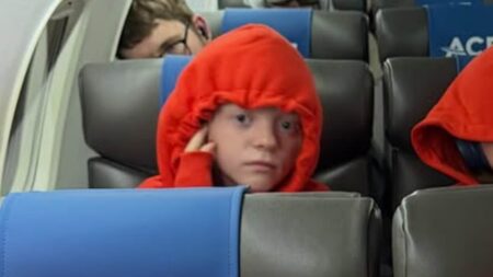 Lily Allen shares a picture of her rarely seen lookalike teen daughters as they join her on flight after Scandi Festival