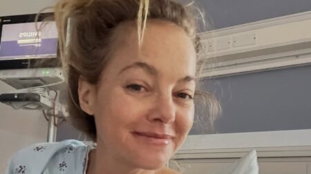 Bijou Phillips undergoes kidney transplant after desperate months-long search for donor as she shares photos from hospital