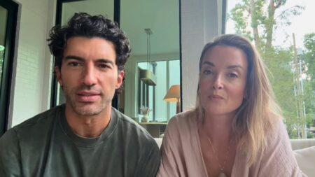 Justin Baldoni and wife Emily break two-year silence to slam Blake Lively and accuse her of causing them ‘pain’ with ‘untruthful’ claims: ‘There is so much more to say’