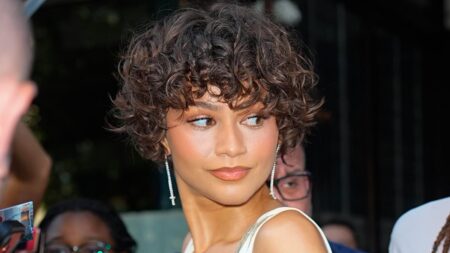 Zendaya cements her status as the queen of method dressing as she steps out in two white dresses and Grecian-inspired heels to promote The Odyssey in New York