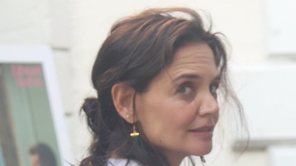 Does Katie Holmes have a toyboy? Tom Cruise’s ex, 47, holds hands with hunky artist nearly 10 years her junior in the Hamptons