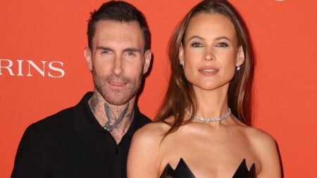 Adam Levine shares rare family photo with wife Behati Prinsloo and kids nearly four years after sexting scandal