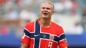 Erling Haaland finally accepts Tom Holland’s dinner invitation after actor told how the footballer had ‘ghosted’ his DM in hilarious viral video
