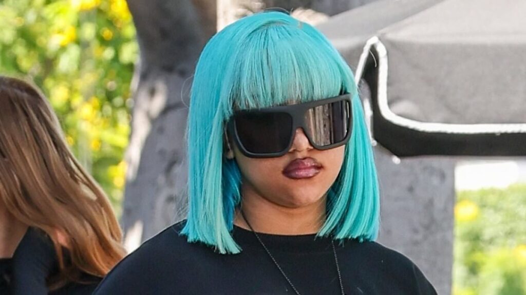 Kim Kardashian’s daughter North, 13, is nearly unrecognizable in latest WILD look as she bonds with dad Kanye West and stepmom Bianca Censori in LA