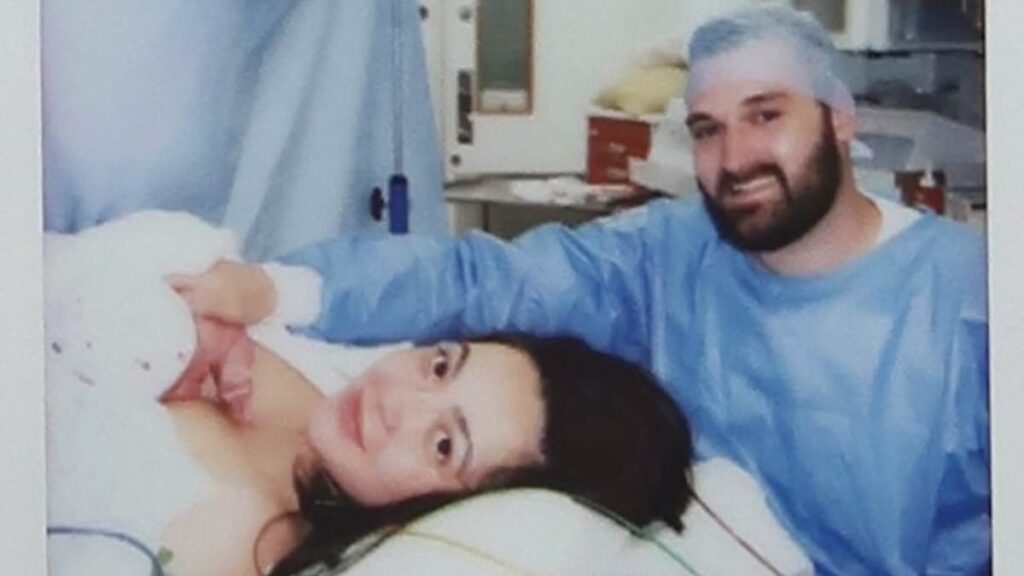 Love Island’s Sharon Gaffka gives birth to her first child as she shares first pictures of baby son