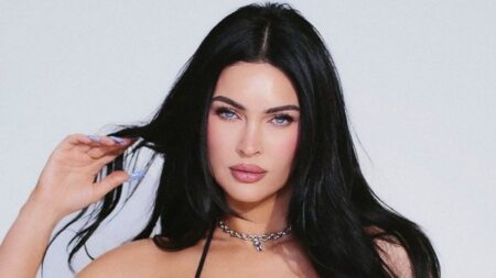 Megan Fox, 40, fires back at troll who branded her lingerie photos ‘unbelievably embarrassing’ while taking a savage swipe at her exes