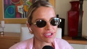 Vogue Williams says it’s a ‘shame’ Katie Price hasn’t learned from her past relationships as she criticises her for not ‘being kind’ to her exes – after she hit out at her ‘really stupid’ husband Lee Andrews
